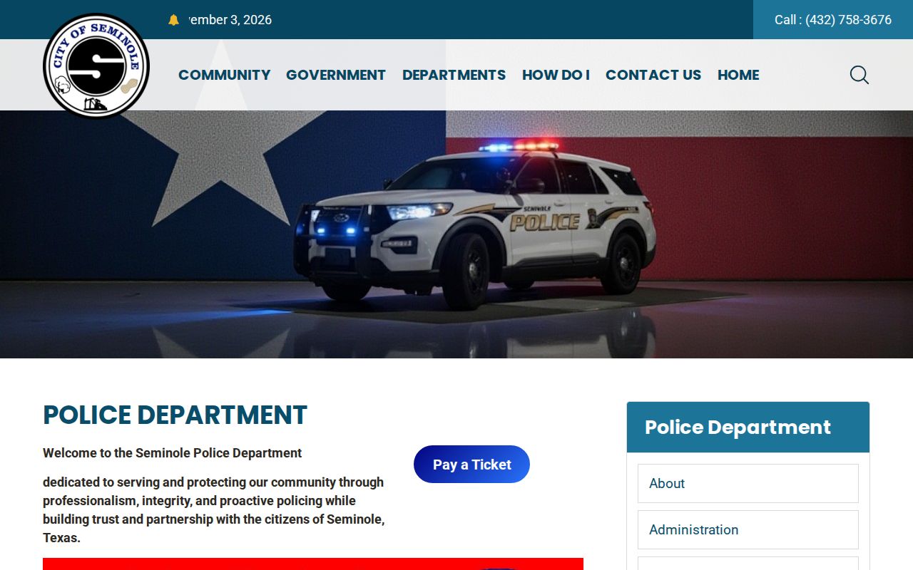 Seminole arrest records official police source